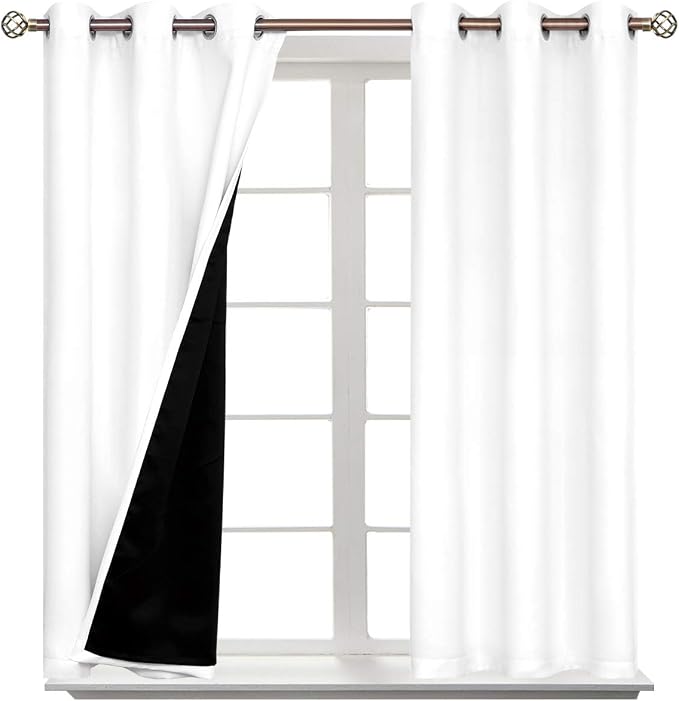 BGment Short 100% Blackout Curtains - Image 9