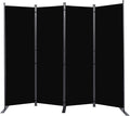 Room Divider 4 Panel-88''Wide, 6FT Room Dividers and Folding Privacy Screens | by HOMSCREENER