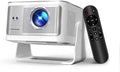 Android 14 Smart Projector with 4K 8K Support, Mini Projector with Wifi6 and Bluetooth5.4, 600 ANSI, Auto Focus & Obstacle Avoidance 1080P Portable Movie Proyector for Home Outdoor, Magcubic HY350Max