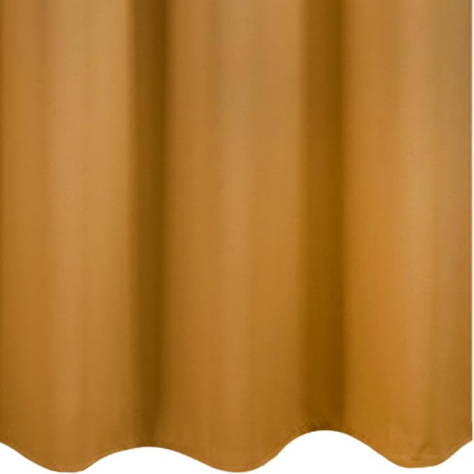 Mustard Yellow Thermal Blackout Curtains/38 x 63 Inch/Set of 2 Panels Room - Image 8