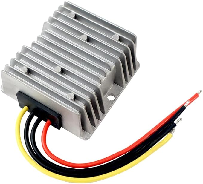 DC Buck Converter 24V 36V to 12V 20A 240W, Adjustable Voltage Regulator Module, High Efficiency Step Down Power Supply, Mini DC Converter for LED, Car, Battery, Solar System, Arduino (Input 20-36V)