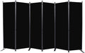 Room Divider 6 Panel-132''Wide, 6FT Room Dividers and Folding Privacy Screen | by HOMSCREENER
