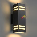Zinola Motion Sensor Outdoor Lights, Modern Outdoor Wall Lights with E26 Base, Black Motion Detector Lights for Outside, Waterproof Sconce Exterior Lights for House Porch Front Door, Bulbs Included