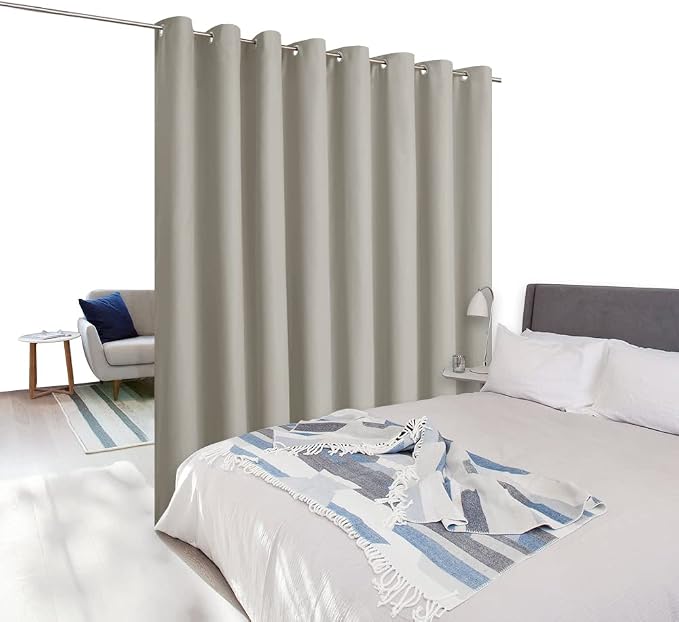 NICETOWN Noise Reducing Room Dividers Curtains Screens Partition Panels - Image 9