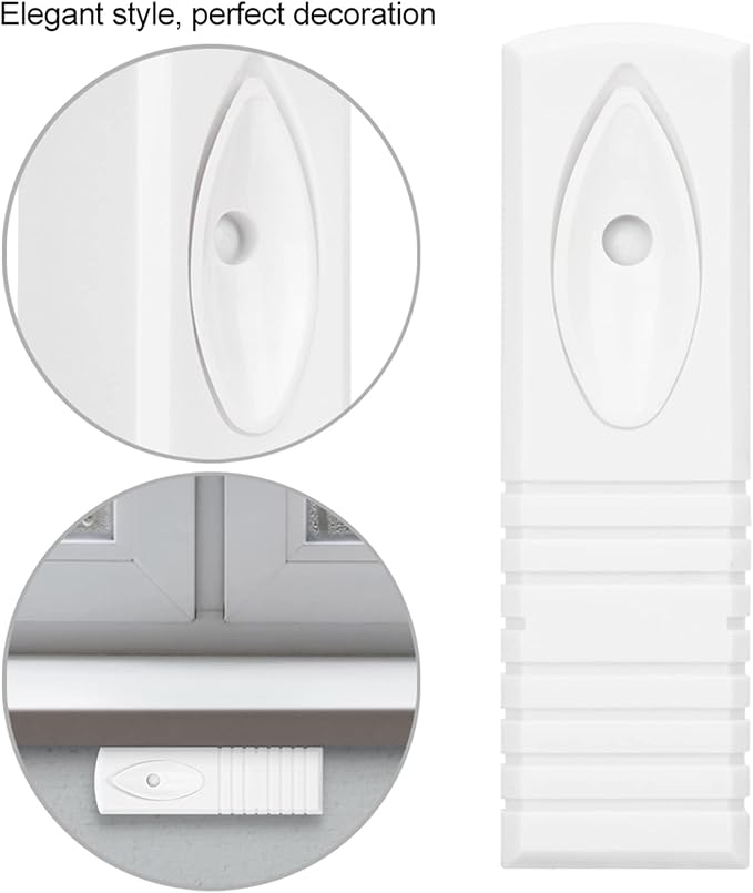 MUNEFE Wired Photoelectric Vibration Alarm Sensor, Home Security Detector Alarm Sensor, Wired Smart Glass Break Detector for Providing Rugged Data Protection