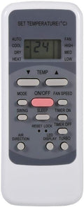Universal AC Remote Control for R51/E R51/CE R51M/CE R51D/E R51M/BGE R51M/BGE, Air Conditioners with Digital LCD Screen,Multifunctional Codes Remote Control