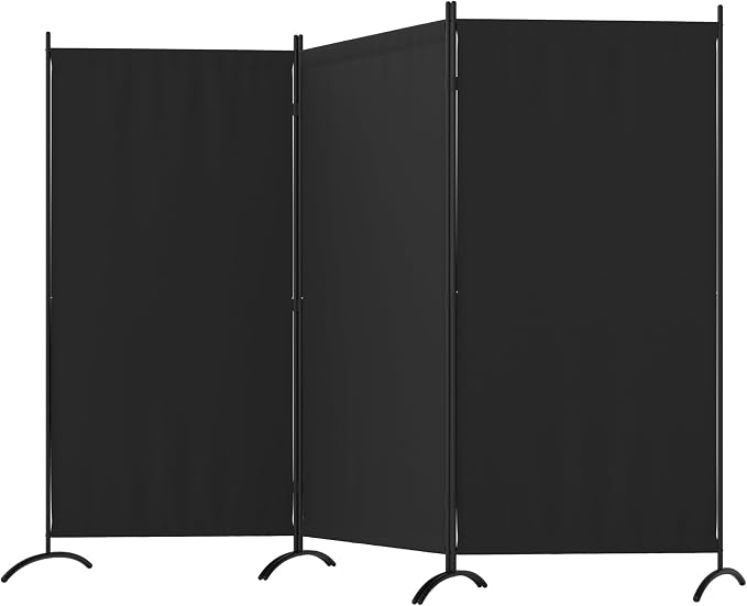 Room Divider 3 Panel Room Dividers and Folding Privacy Screens - Image 9