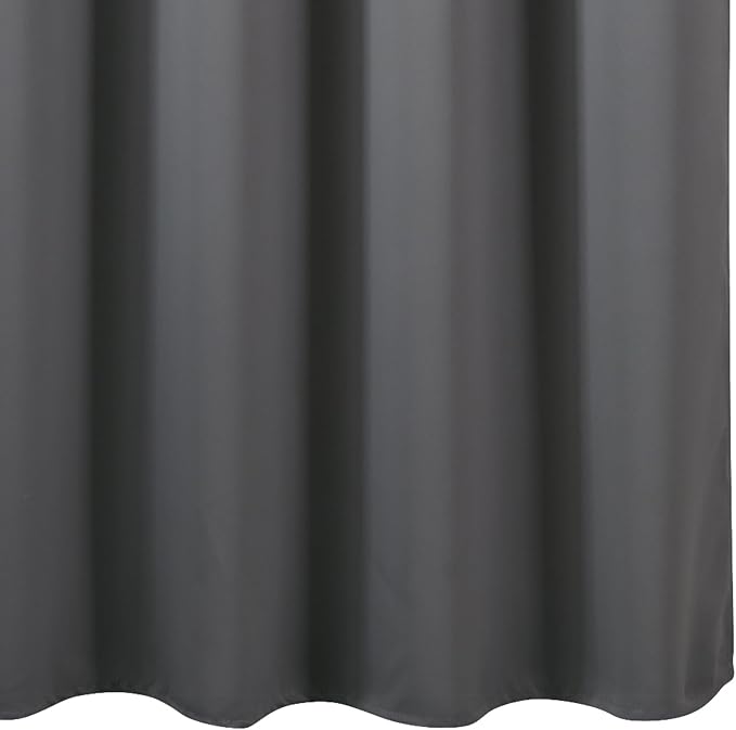 Blackout Curtains 52 x 90 Inch Long Frost Grey Curtains Set of 2 Panels Room - Image 8