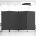 Kokorona 4 Panel Room Divider, 6FT Tall Folding Privacy Screen Wall Dividers by Kokorona