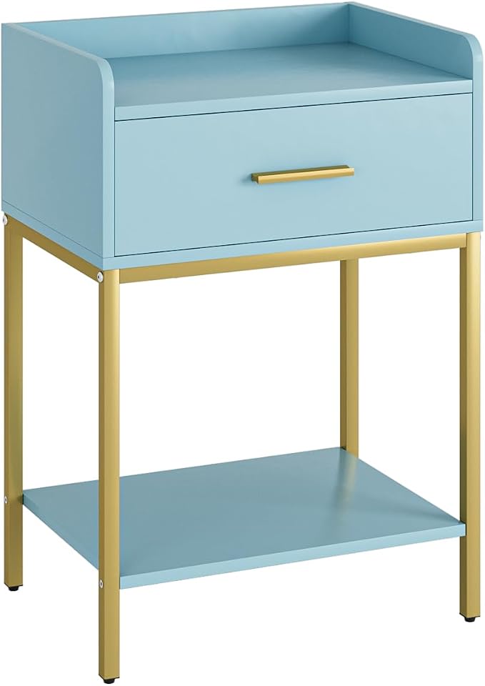 Nightstand, Modern Bedside Table Night Stand - Image 8