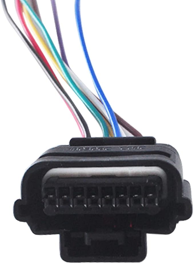 Autowxjq Mass Air Flow Sensor Female Connector Plug Pigtail Harness Compatible with Chevrolet Cadillac GMC