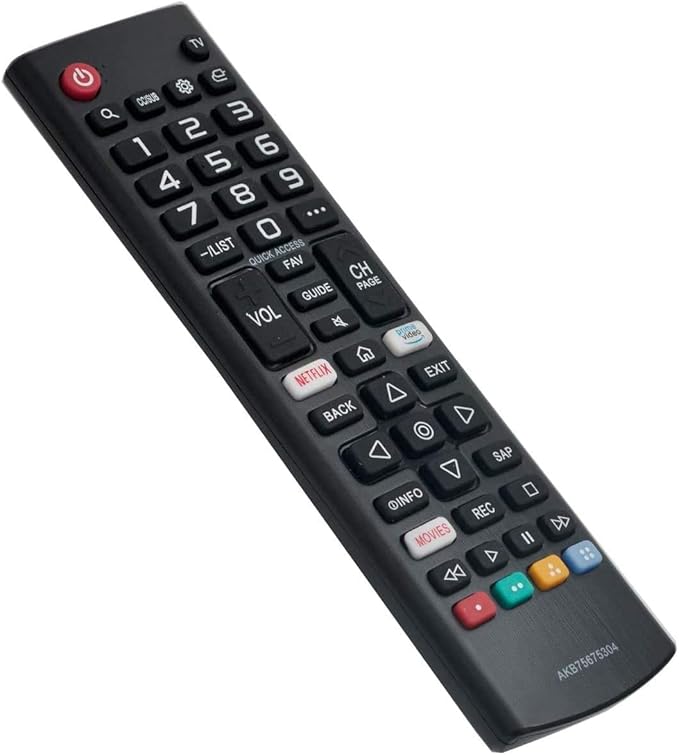 LG AKB75675304 Replace Smart TV Remote Applicable 55UM6900PUA 65UM6900PUA 43UM7100PUA 49UM7100PUA 55UM7200PUA 43UM7300PUA 43UM7310PUA 49UM7300PUA 50UM7310PUA 70UM7370PUA 50UM7400PUA 82UM7570PUB