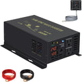 WZRELB 600W 24V 120V Pure Sine Wave Power Inverter with 2 AC Outlets Wired Remote Control (RBP-60024WR)