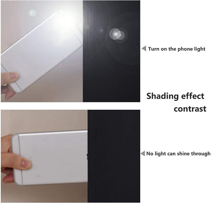 NICETOWN Cold Blocking 100% Blackout Curtains, Durable Black Lined Blackout - Image 3