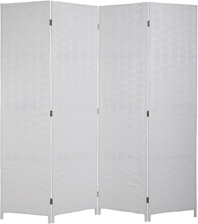 Room Dividers and Folding Privacy Screens 4 Panel 6 ft Foldable Portable Room by DKELI