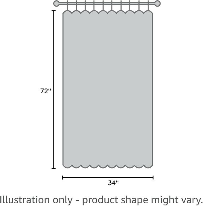 NICETOWN Blackout Curtains 72 inches Long, 2 Panels, 34 x 72 Inch, Microfiber - Image 8