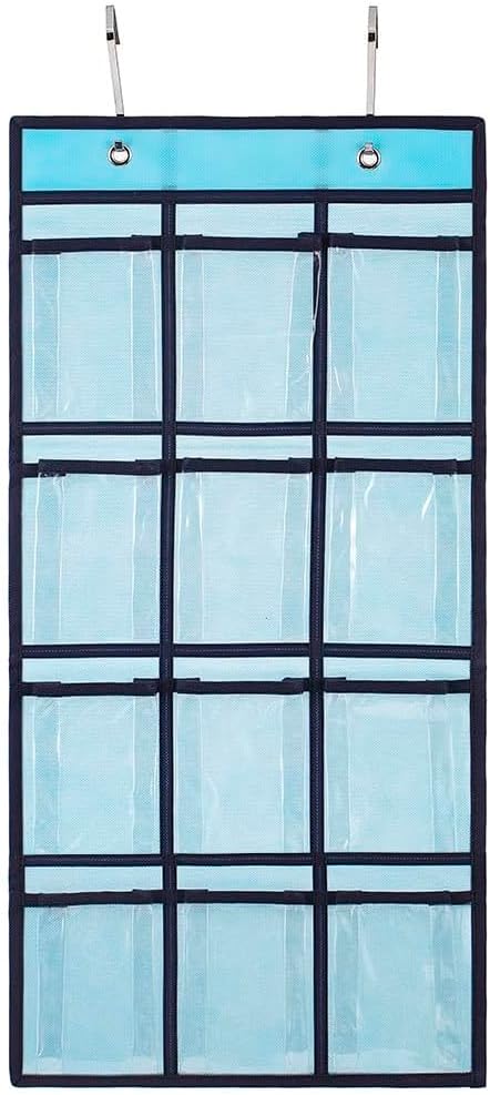 Classroom Pocket Chart For Cell Phones Calculators Over The Door Hanging Closet - Image 5