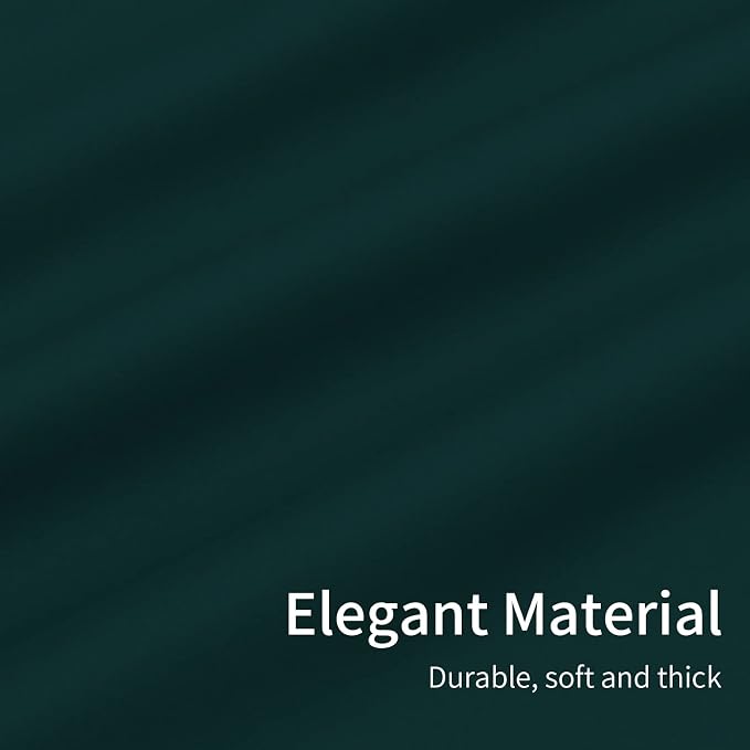 Easy-Going Thermal Grommet Blackout Curtains, 2 Panels 46x63 in, Deep Teal | - Image 6