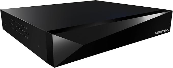 Night Owl 2-Way Audio 12 Channel 4K DVR with Customizable Storage (no HD Included) - Add up to 12 Total Devices