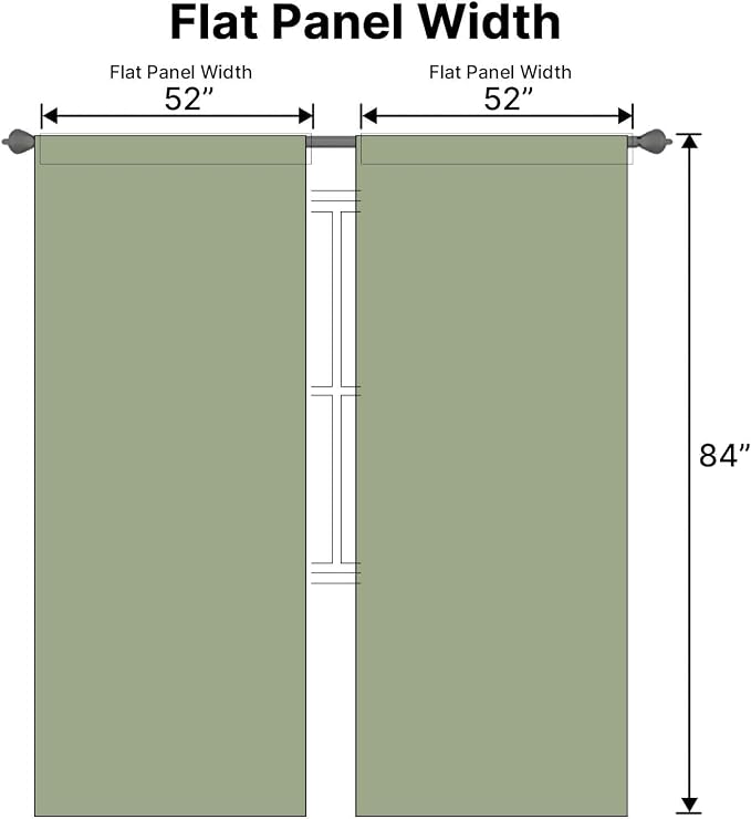 H.VERSAILTEX Blackout Curtains for Living Room Thermal Insulated Window - Image 7