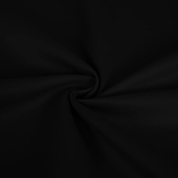 IGEMAEVE Blackout Curtains for Bedroom Grommet Black 100" W x 90" L | Bedroom | - Image 5