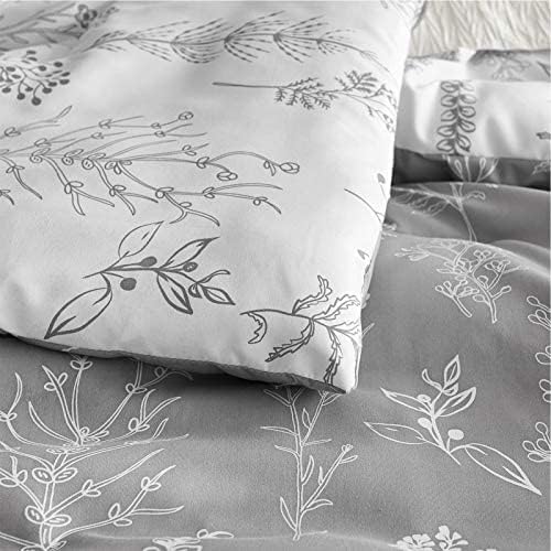 Bedsure Light Grey King Comforter Set - Image 6