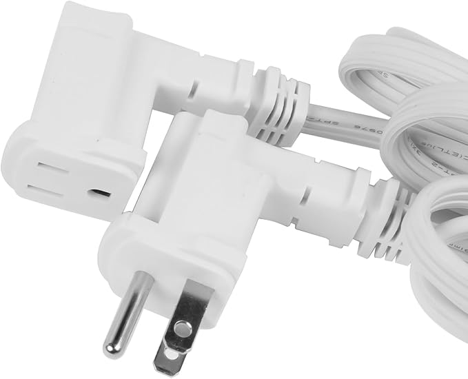 Flynsu in-Wall Cable & Power Management Kit, TV Cord Concealer & Power Kit, Powers Devices & Hides All Cables, with Circle Saw Drilling Attachment & Drywall Hand Saw