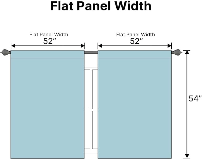 H.VERSAILTEX Blackout Curtains Thermal Insulated Window Treatment Panels Room - Image 7