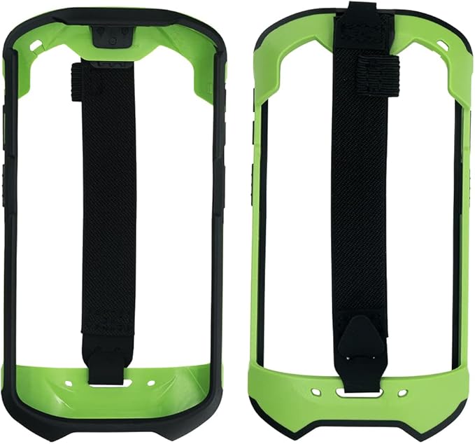 IYOUBOL Protective Cover Bumper Case Rugged Boot with Hand Strap for Zebra TC51 TC510K TC52 TC56 TC57 (Green)