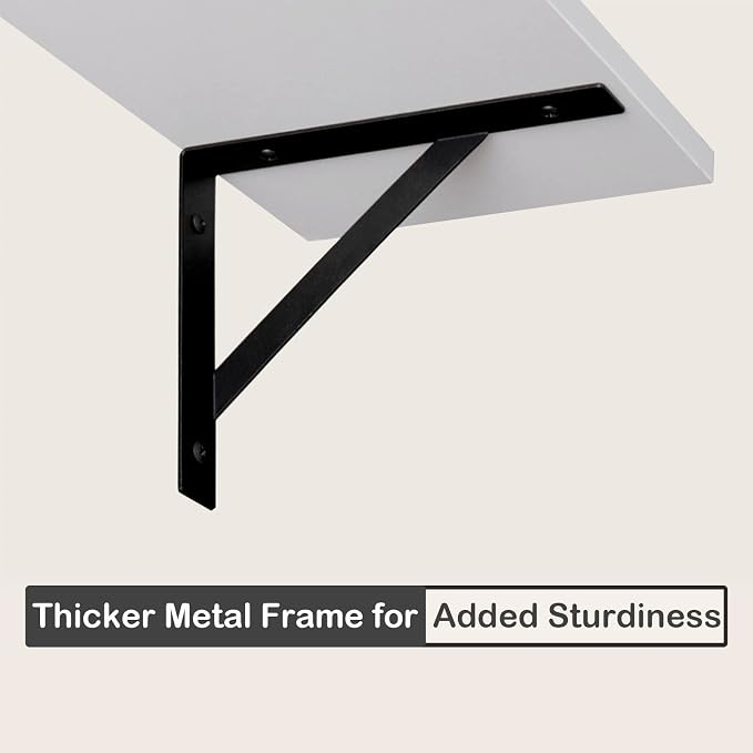 Wall Shelves, 23.6" Long Floating Shelves - Image 9