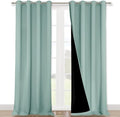 NICETOWN Full Shading Curtains 90 inches Long 2 Panels Set by NICETOWN