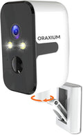 ORAXIUM Wireless Outdoor Security Camera, 2.4G/5G WiFi Window Camera for Home Security with Motion Detection, Two-Way Audio, SD/Cloud Storage
