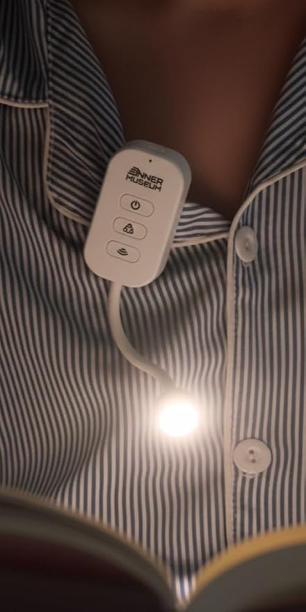 Clip-On Light for Clothes with Portable Case – Book Light, USB Rechargeable LED by Unknown