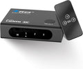 OREI HDMI Switcher with 4K@120Hz 4:4:4 / 8K@60Hz 4:2:0 - HDR10+, VRR, ALLM, QFT, CEC - 48Gbps Bandwidth - HDMI Switch with Remote – Perfect for Gaming with PS5/Xbox/PC