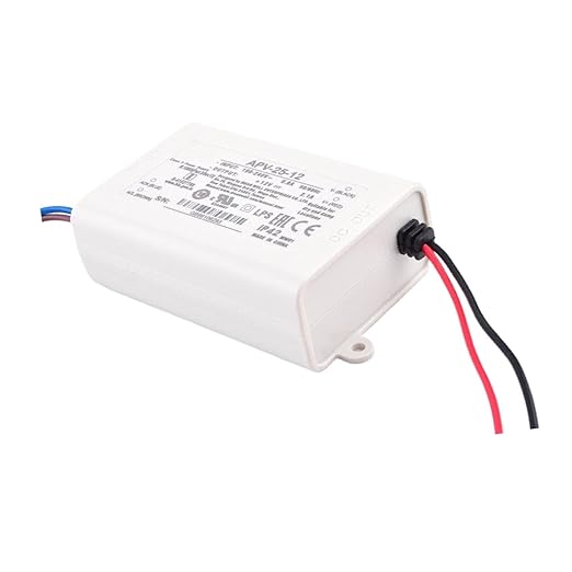 POWALK APV-25-12 Industrial Power Supply 12V 2.1A 25.2W with 90-264VAC Universal Input for Automation, LED Displays & Telecom Infrastructure
