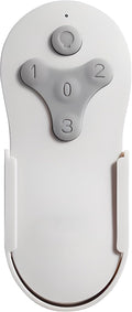 Ceiling Fan Remote Control Replacement, Compatible with Harbor Breeze KUJCE10311/TR214A KUJCE10712/TR214B 2BB78-ITL-F304C | 3-Speed + Light Dimmer | Learning Key Setup with Wall Mount (Remote Only)