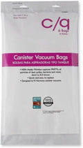 A&Apro 10-Pack Type C/Q Canister Vacuum Bags – Compatible for Kenmore 5055 50555 50557 50558 & Type C-5 C-18 – HEPA Filtration, Large Capacity Replacement