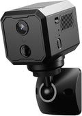 2K WiFi Indoor Camera with 64GB SD Card, Battery Powered Security Cam, 180-Day Standby, Night Vision, Real-Time Alert, Baby Monitor, Pet Cam for Home or Office, App Controled Movtion