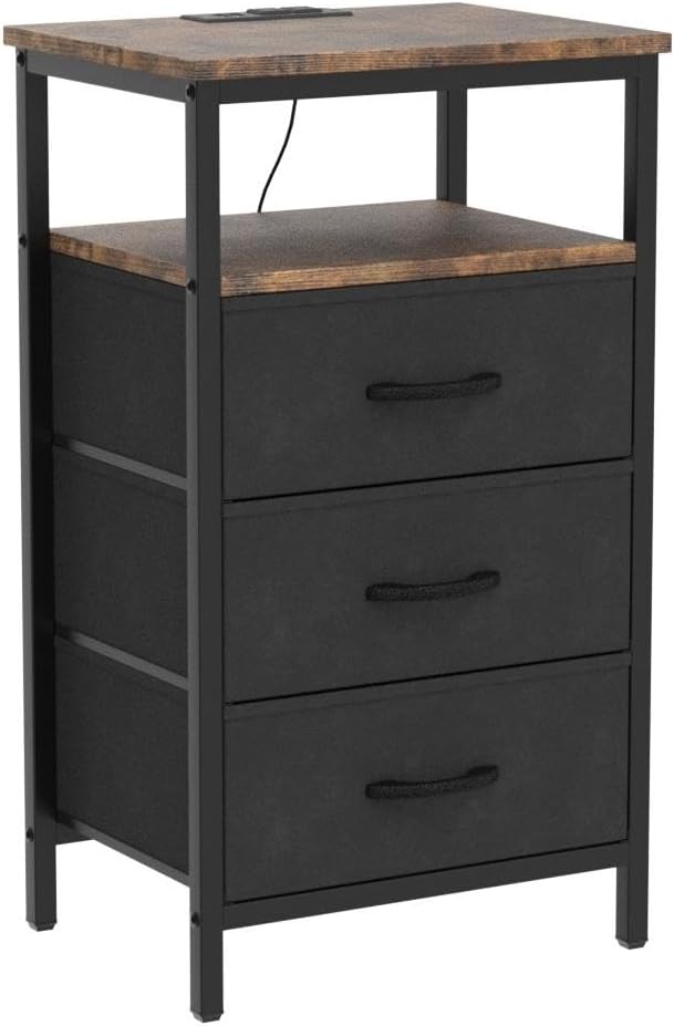 Huuger Nightstands Set of 2, Nightstand - Image 5