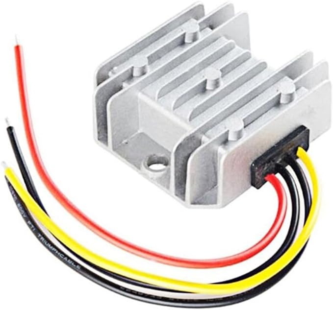 12V to 24V DC Step UP Converter DC Converter Regulator 1A 24W Power Supply Adapter for Golf Cart Club Car Truck Vehicle Boat Solar System