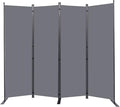 Room Divider 4 Panel-88''Wide, 6FT Room Dividers and Folding Privacy Screens | by HOMSCREENER