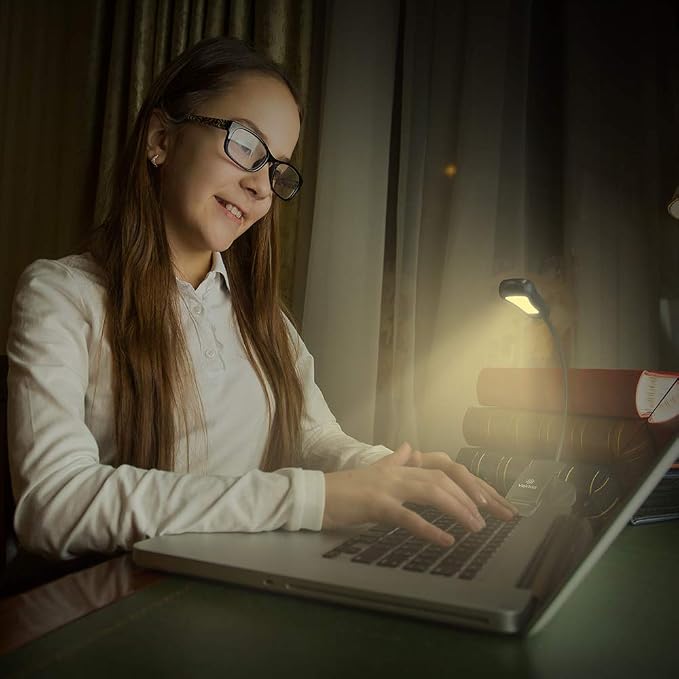 Vekkia 3000K Warm LED Rechargeable Book Light | Easy - Image 7