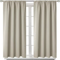 BGment Short Blackout Curtains 40 Inch Length by BGment
