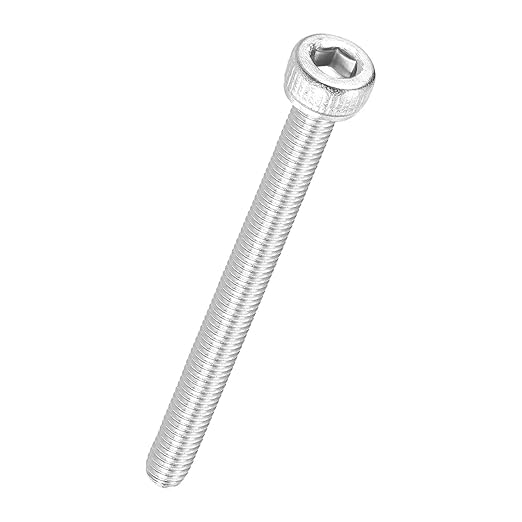 Kozelo 30pcs Socket Head Cap Screws - [M3-0.5 x 35mm] 304 Stainless Steel Allen Socket Drive for Electrical Motor 3D Printing Fan Engine Replacement Use, Silver
