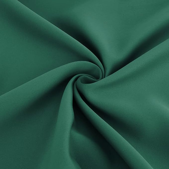 Diraysid Green Grommet Blackout Curtains - Image 7