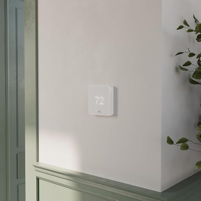 New Mysa Smart Thermostat for Heating & Cooling | Programmable WiFi Thermostat | Energy Star Certified | 7-Day Scheduling | Geofencing | Vacation Mode