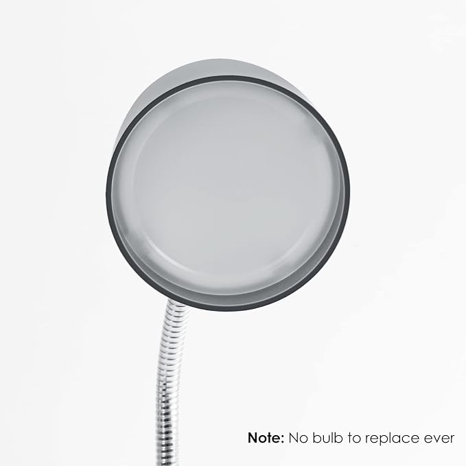 E ENERGETIC LIGHTING LED Desk Lamp, 3.5W 240LM 4000K Cool White Study Lamps - Image 3