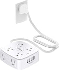 6 Ft Surge Protector Power Strip by YISHU