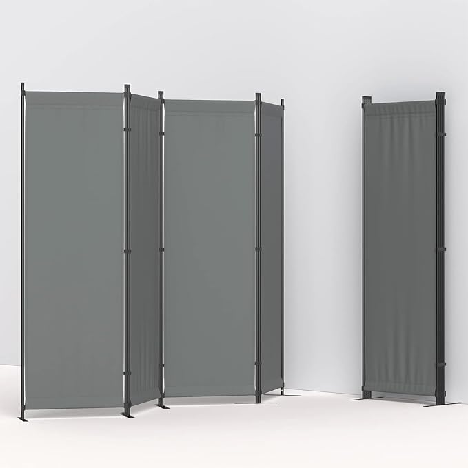 Morngardo Room Divider, Folding Privacy Screens, 4 Panel Room Partitions - Image 4