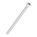 Kozelo 2pcs Socket Head Cap Screws - [M5-0.8 x 165mm] 304 Stainless Steel Allen Socket Drive for Electrical Motor 3D Printing Fan Engine Replacement Use, Silver